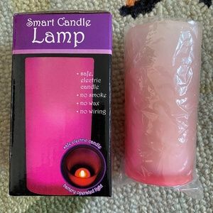 Fun Services I Pink Smart Candle Lamp I Battery Operated